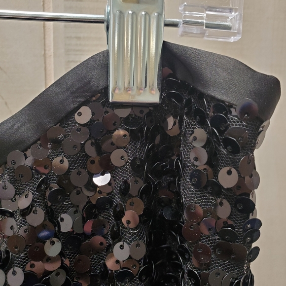 Calvin Klein Sequin Maxi Skirt Size 10 -Like NEW - Picture 8 of 14